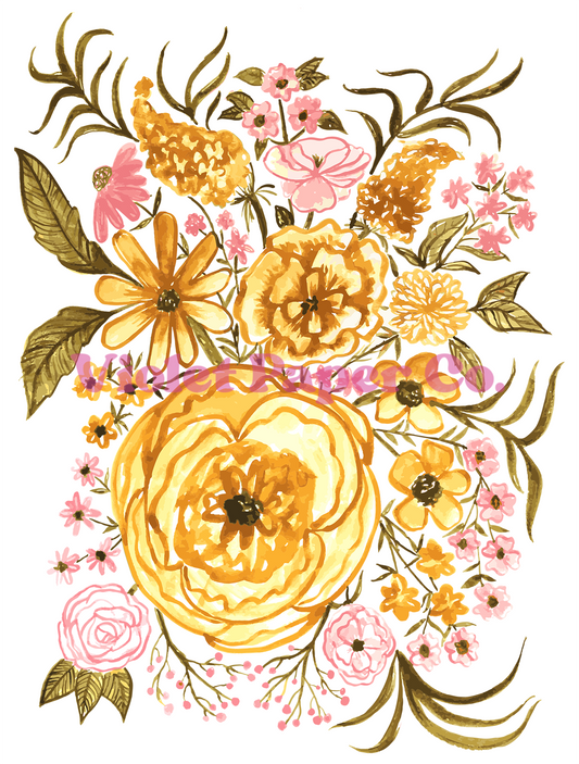Fall Blooms 1 - Art Print